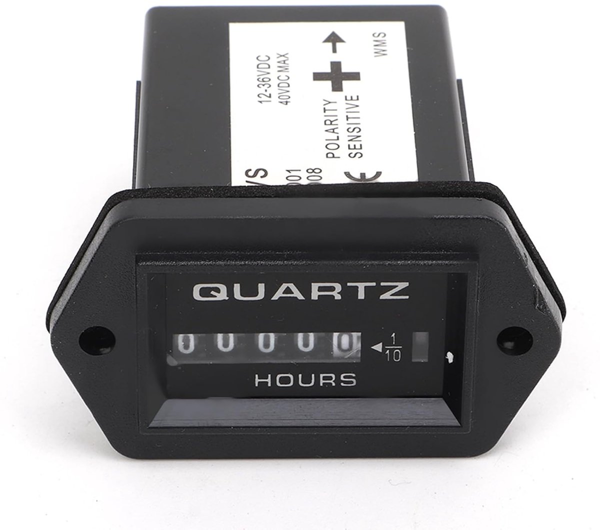 Mechanische Urenmeter - DC 12v tot 36v - Tractor - Buitenboordmotor - Urenmeter voor Motor - Rator - Boot - Motocross - Motortractor