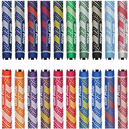 GolfPride MultiCompound Plus 4 Teams MIDSIZE Grip - Charcoal Groen van Merkloos — afbeelding 4