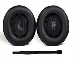 Set Oorkussens voor JBL Koptelefoon - E55BT Oorkussen - E55BT - Kunstleer met Traagschuim