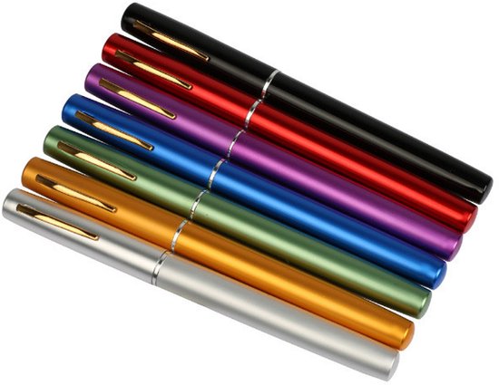 Pen-stijl hengel en molenset, mini pocket telescopische hengelset, inclusief hengel en spinmolen combinatieset, geschikt voor het vissen in zout en zoet water. van Merkloos — afbeelding 3