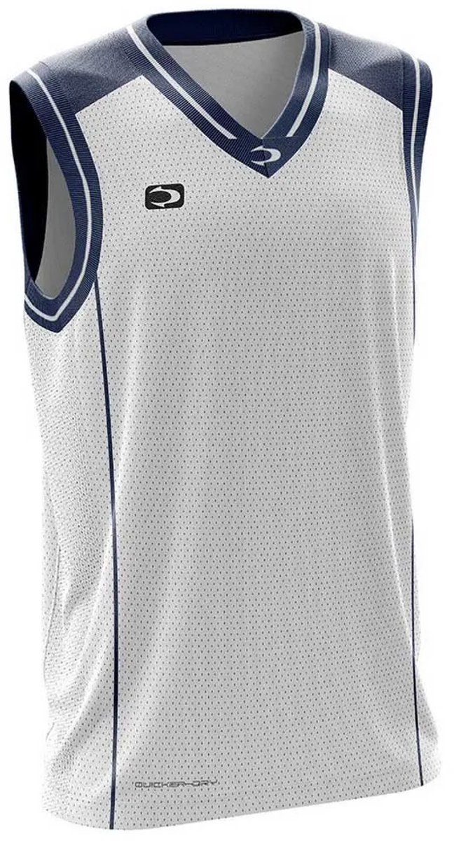 John Smith Balca 16 Mouwloos T-shirt Wit,Blauw S Man