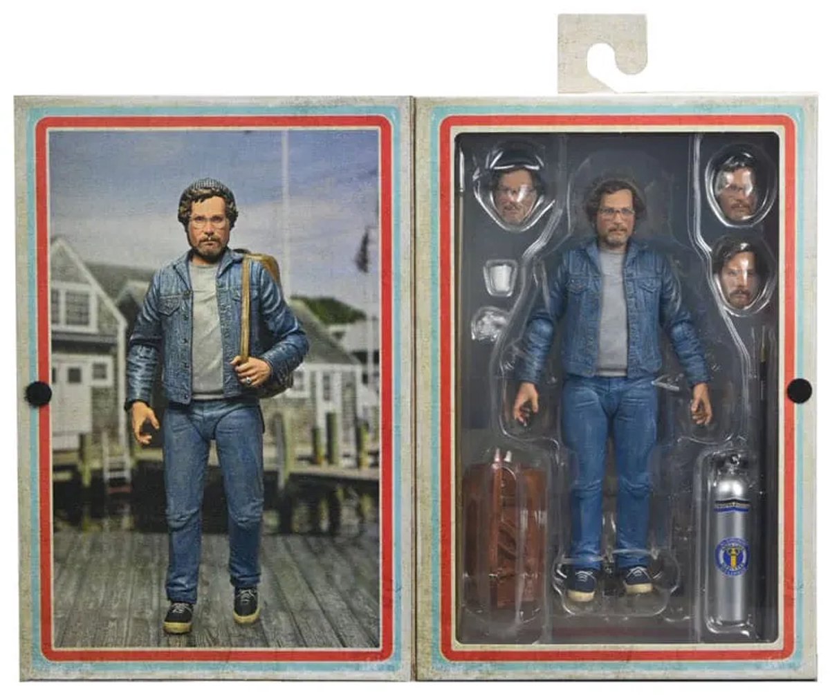 NECA Jaws Action Figure Ultimate Matt Hooper Amity Arrival 50th Anniversary 18 cm Action Figuur