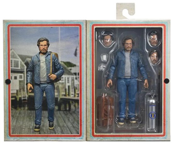NECA Jaws Action Figure Ultimate Matt Hooper Amity Arrival 50th Anniversary 18 cm Action Figuur