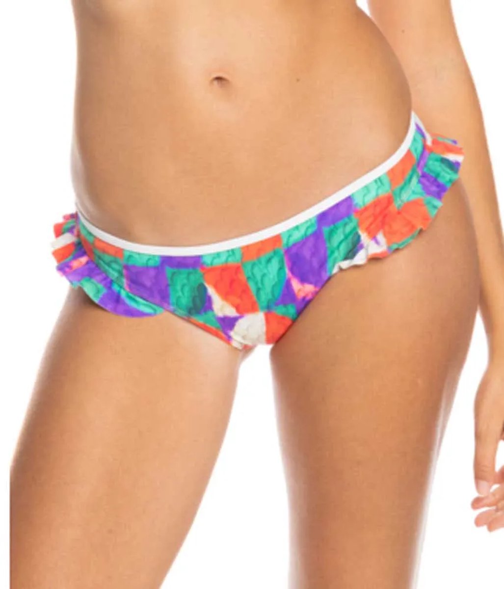 Roxy Stella Jean Bikinibroekje Veelkleurig XL Vrouw Groen