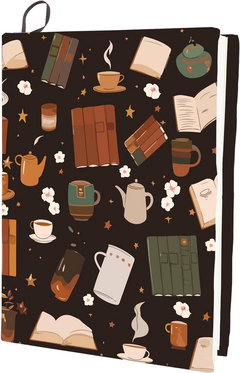 Rekbare Boekhoes voor 9 x 11 Inch - Hernieuwbare Nylon Boekbeschermer voor Klaslokaal