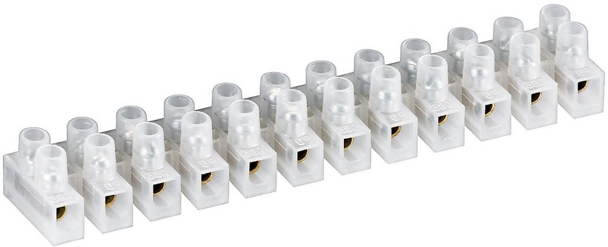 Set van 12 Kroonstenen met Dubbele Schroefklem