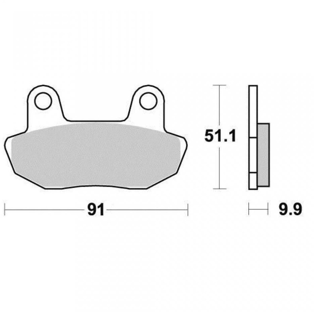 Plaquette de frein Vesrah pour moto Honda 650 Cb Sc 1982 AVG AVD VD130JL Neuf