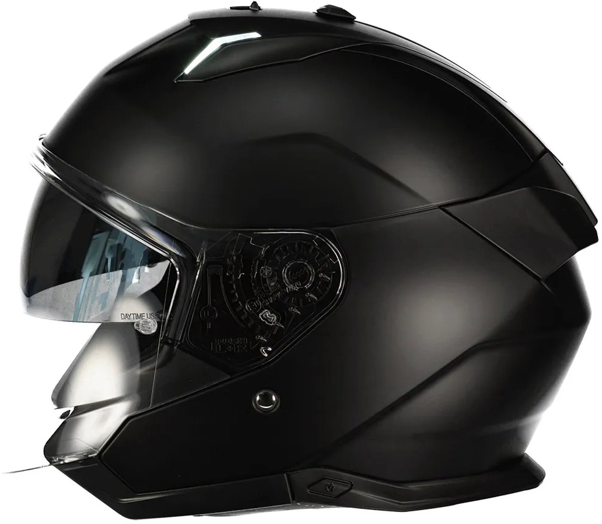 Shark Skwal i3 Jet Dark Shadow Mat Zwart KMA Jethelm - Maat XL - Helm – foto 2