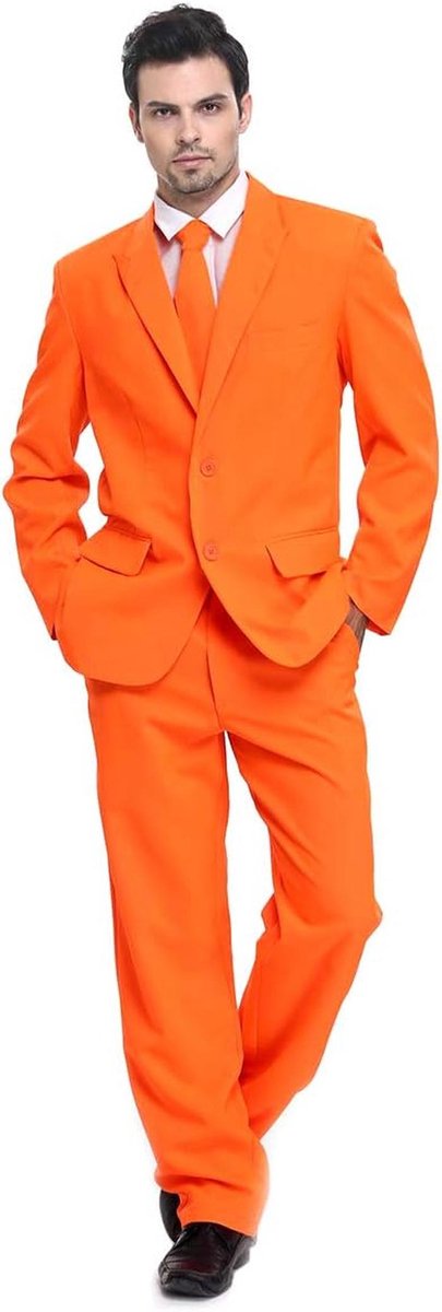 Kostuum voor Feestjes en Kerstmis - Inclusief Broek en Stropdas - Normale Pasvorm - Feestkleding