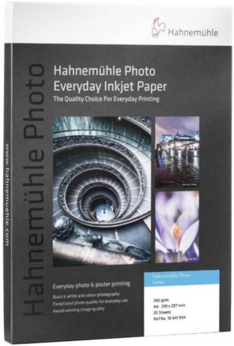 Fotoglanspapier 260 g/m² A4 Lichtwit - Hoogwaardige Photo Luster Inkjet