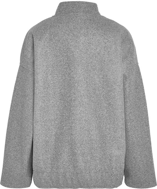 Noisy may Veste Nmhalston L/s Bomber Jacket Wvn Noo 27029328 Gris Clair Mélange Femme Taille - M