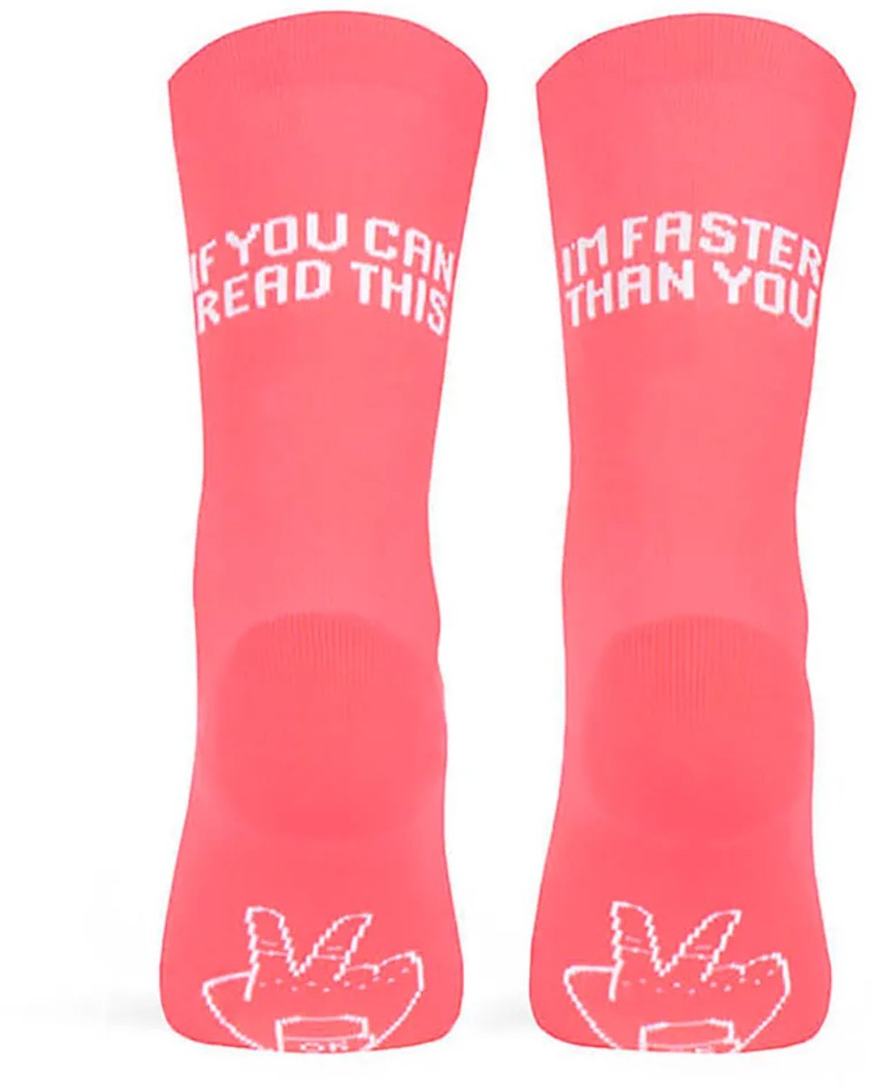 Pacific Socks Faster Sokken Roze EU 42-45 Man,Vrouw