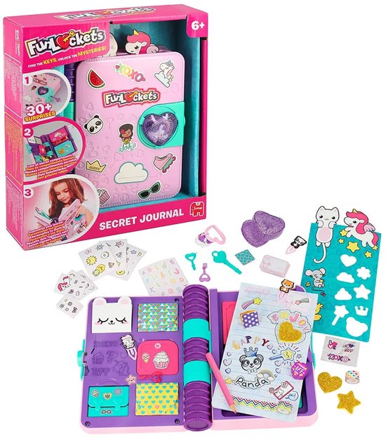 Jumbo - FunLockets - Secret Journal - Dagboek meisjes - Vanaf 6 jaar