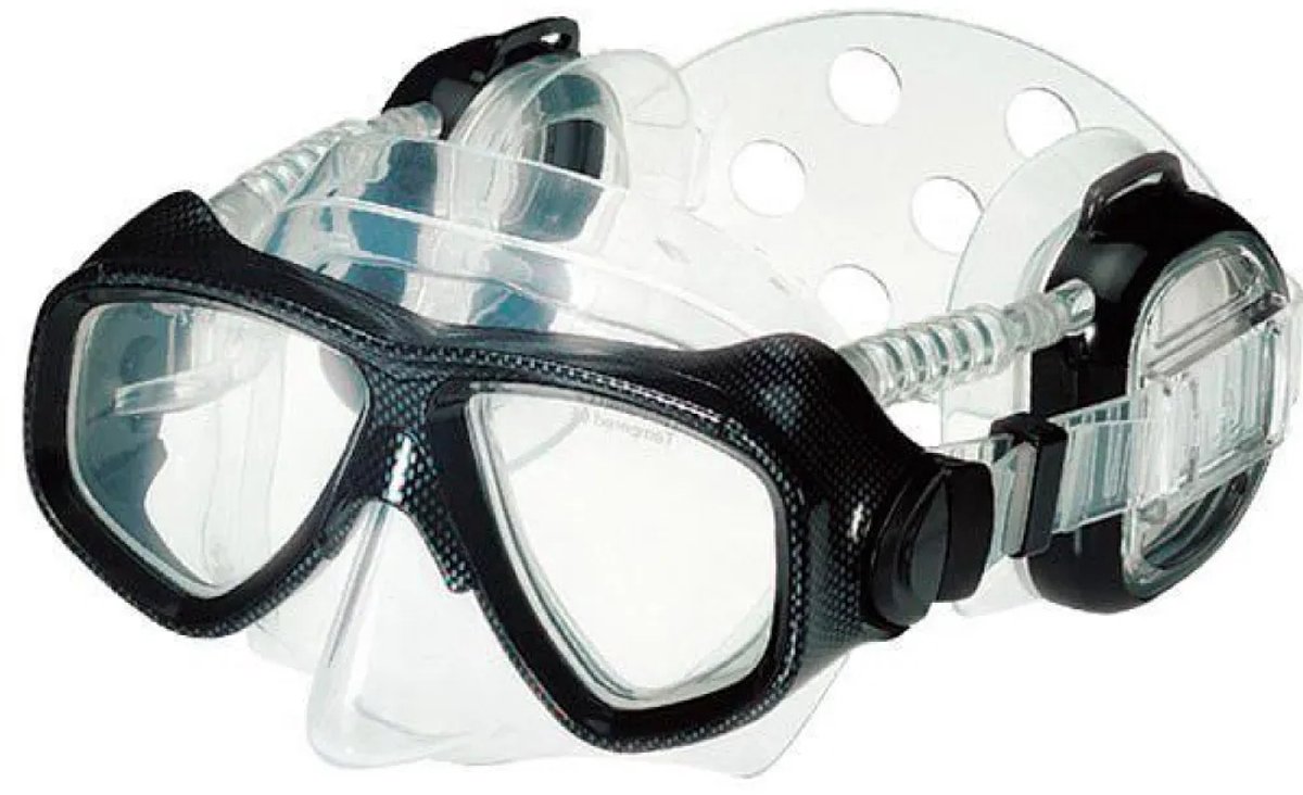 Ist Dolphin Tech Pro Ear Me80 Duikmasker Zwart