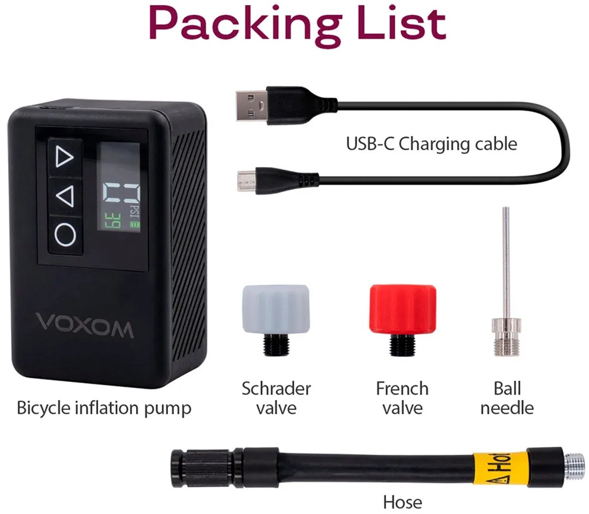 Voxom Epu2 Compressor Transparant