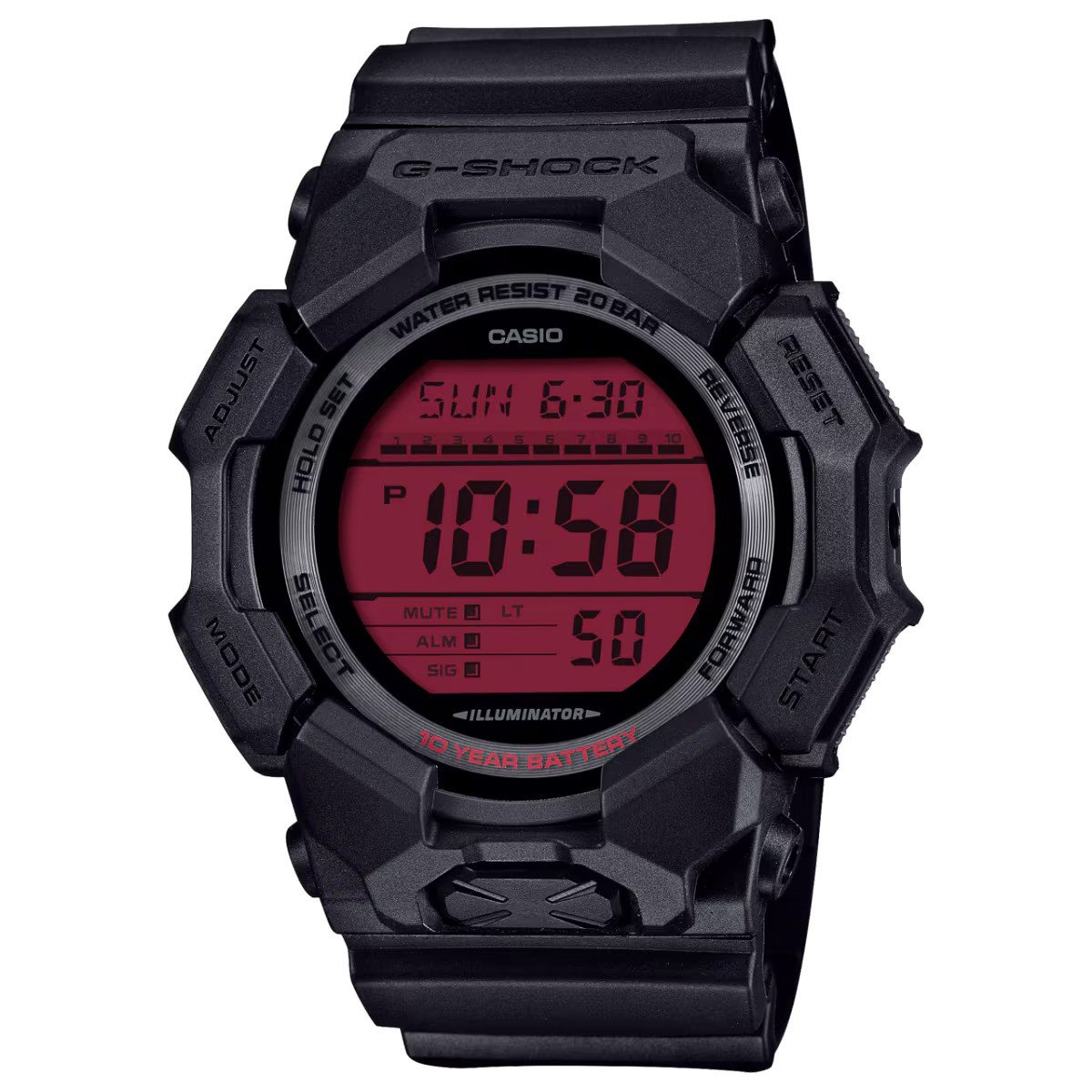 G-Shock GD-010BBR-1ER Classic Heren Horloge