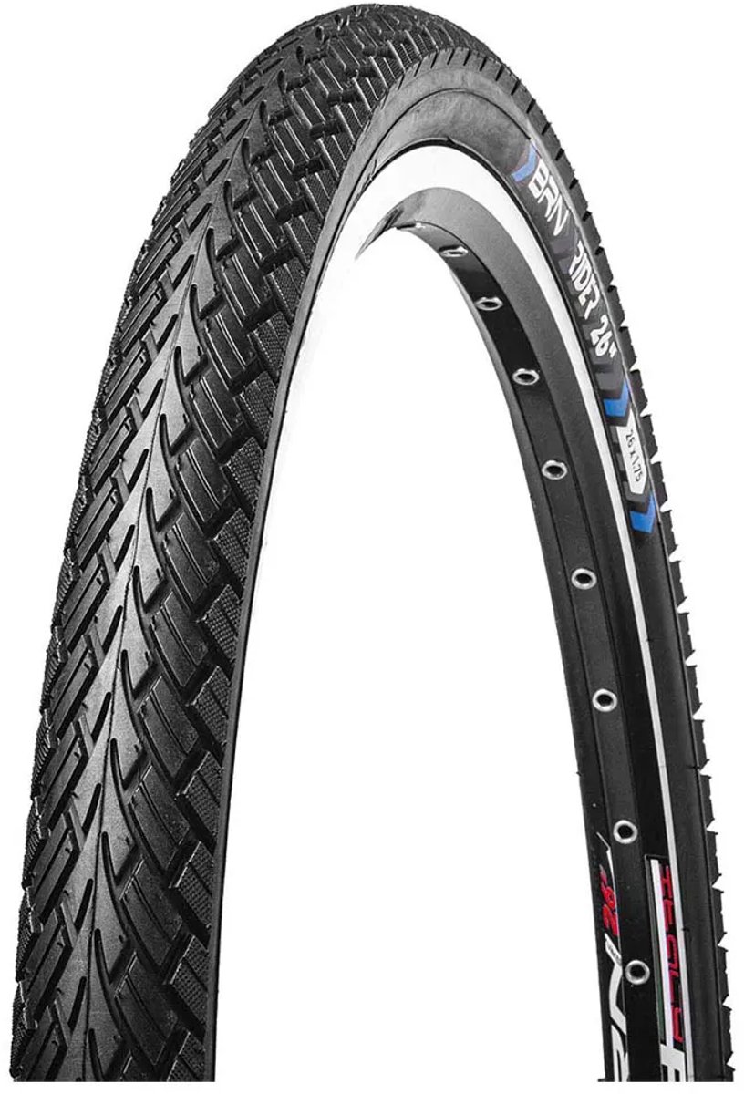 Brn Rider 27.5´´ X 1.75 Stevige Urbanband Zilver 27.5´´ x 1.75