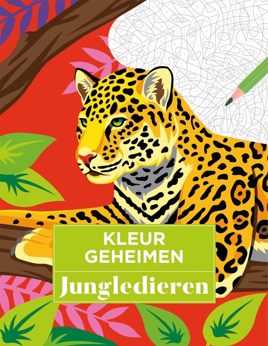 Kleurgeheimen - Jungledieren - cover