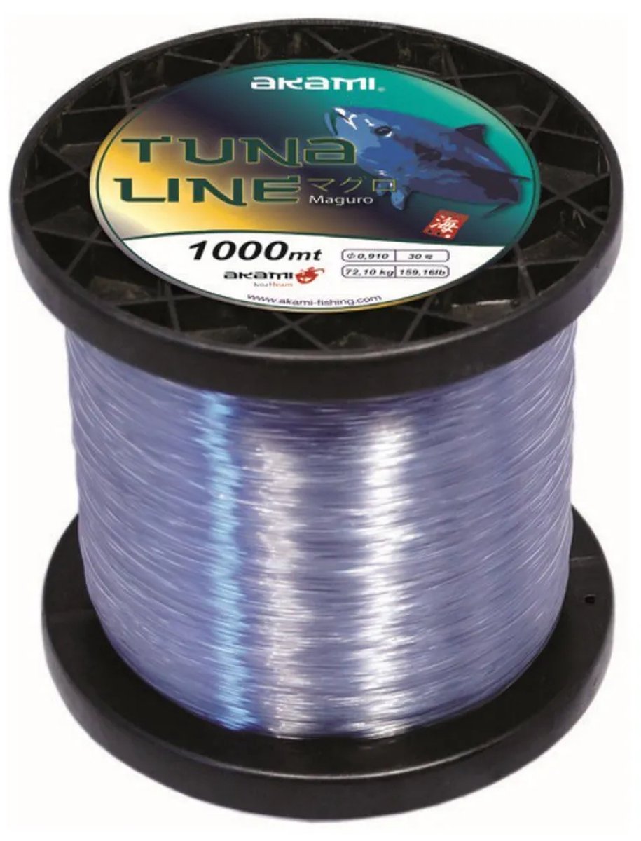 Akami Tuna Line Monofilament 1000 M Blauw 1.170 mm
