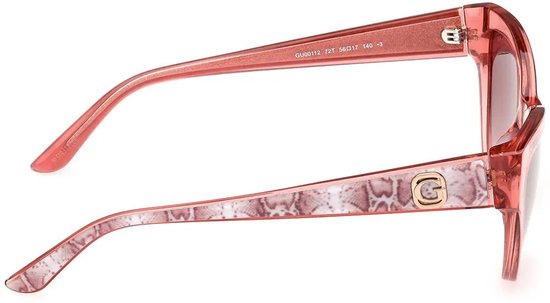Guess Gu00112 Gepolariseerde Zonnebril Voor Dames Roze Vrouw van Guess — afbeelding 3