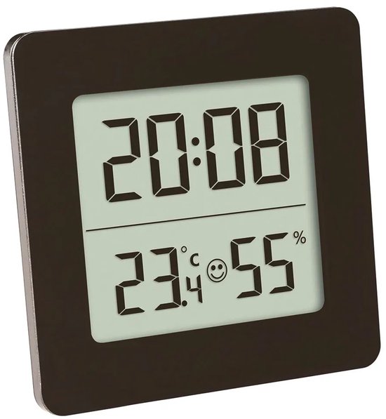 TFA - Digitale Thermo Hygrometer - Vierkant