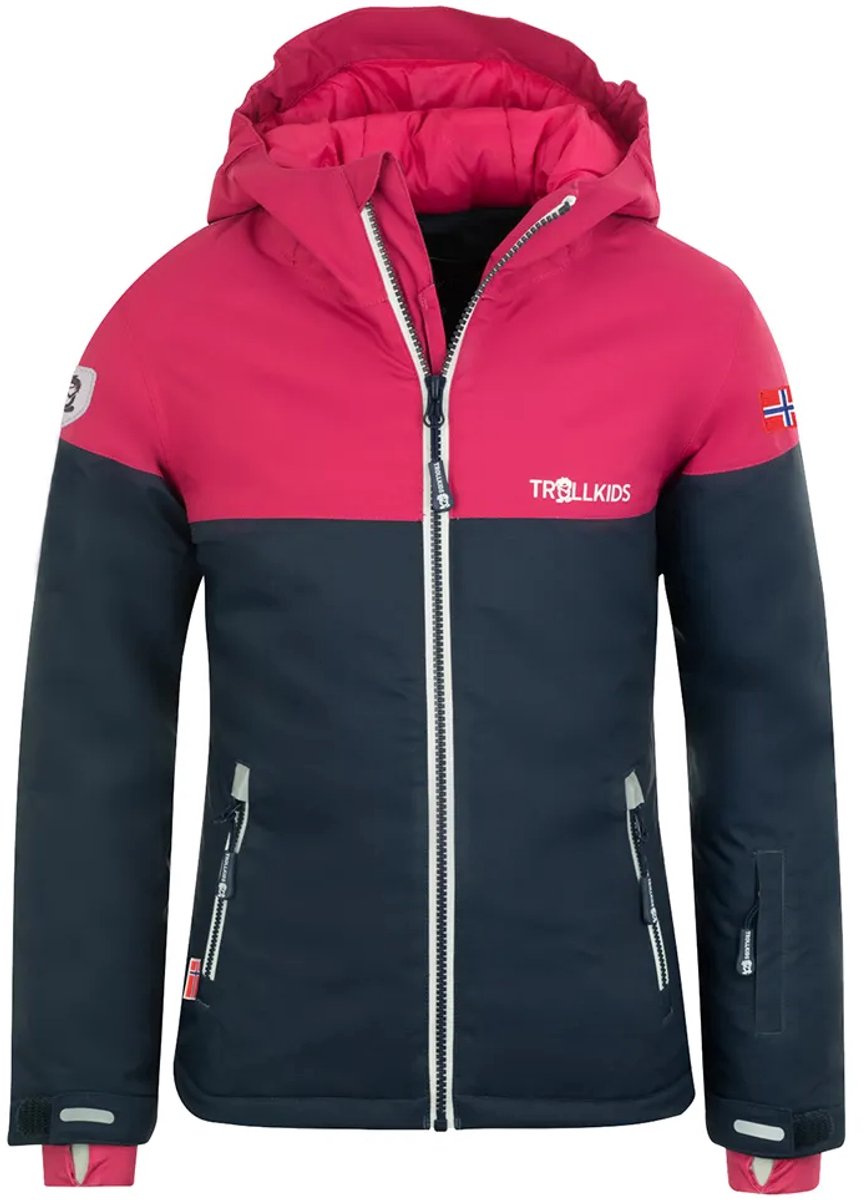 Trollkids Hallingdal Jas 128 cm Jongens Meisjes Marineblauw
