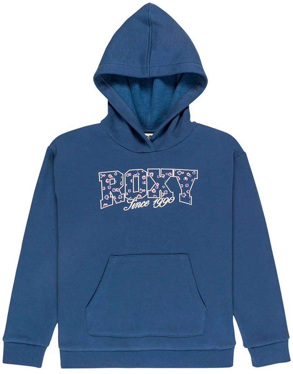 Roxy Surf Feeling Vt Hoodie 10 Years Meisje Vintage Indigo