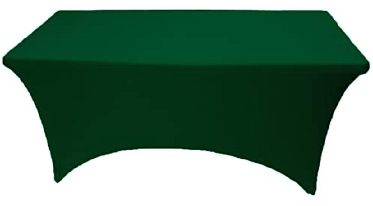 Stretch Spandex Tafelkleed voor Rechthoekige Vouwtafel - 8ft