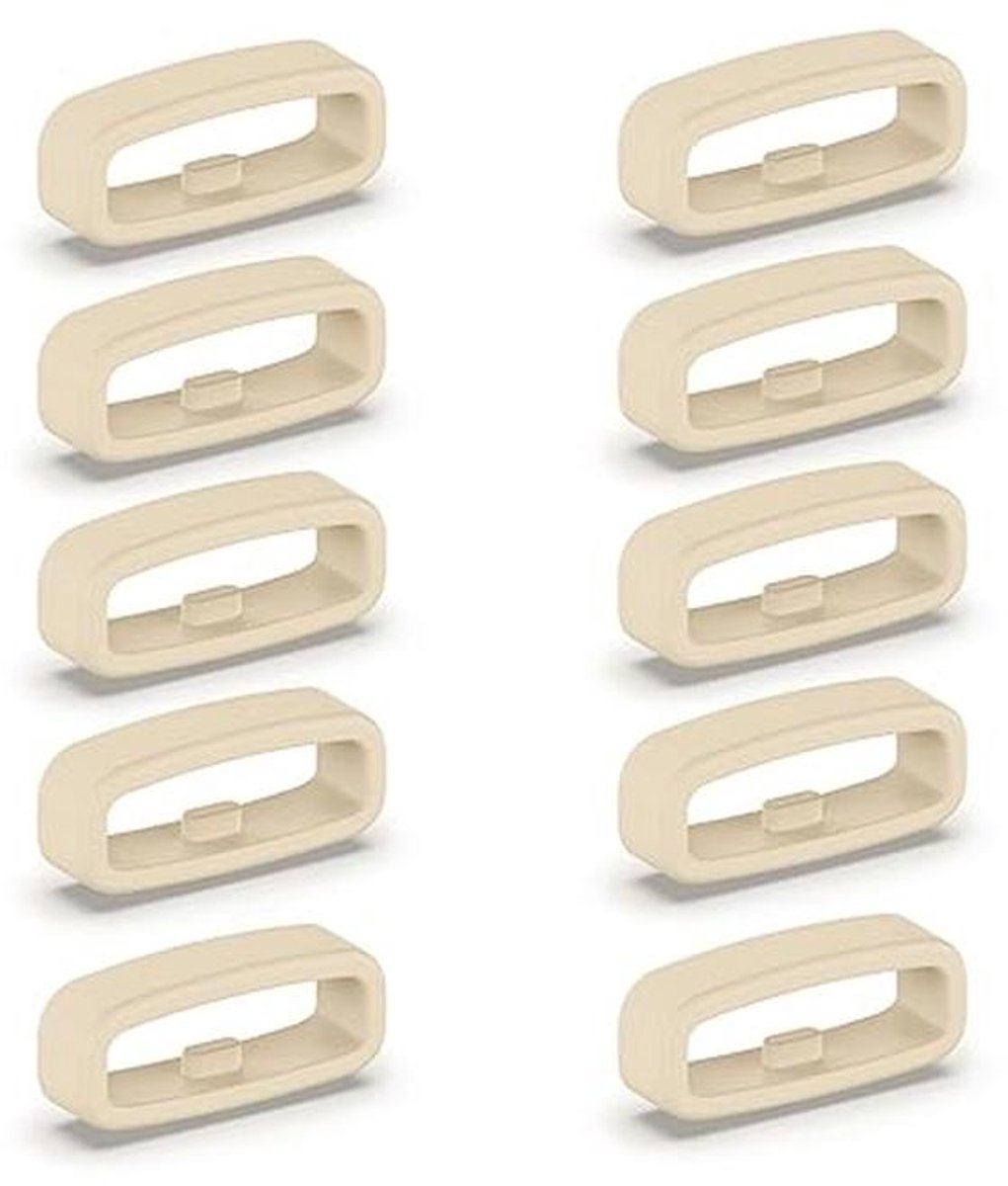 Silicone Closure Bracelet Keeper voor Smartwatch - 18/20/22mm Accessoire Loops