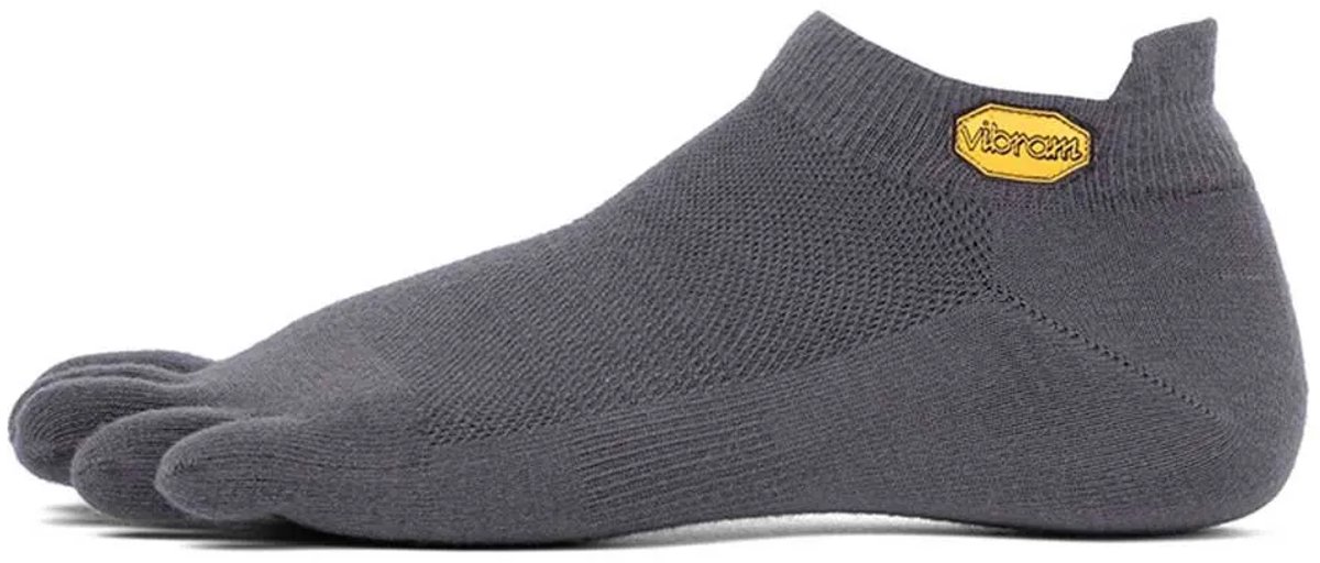 Vibram Fivefingers No Show Sokken Grijs EU 34-37 Man
