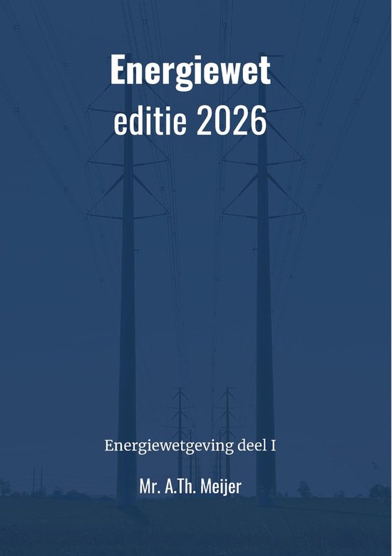 Energiewet - editie 2026 - cover