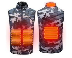 Verwarmd Vest (Powerbank niet inbegrepen)- Usb-Verwarmde Jas…
