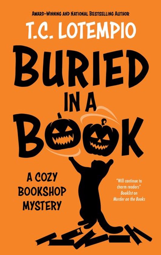 A Cozy Bookshop Mystery 2 - Buried in a Book - cover