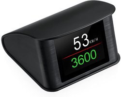 WiiYii P10 - HUD Head-Up Display Auto Snelheidsmeter OBD2 Slimme Digitale Tripcomputer OBD2 Scanner OBD2 Diagnostisch Hulpmiddel Snelheidsalarm