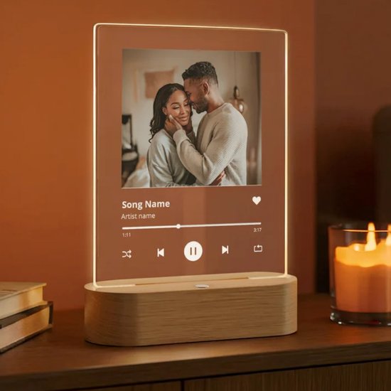 Spotify Gepersonaliseerde Spotify Plaque Muziek Gepersonaliseerd