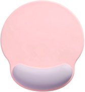 Techidna® - Ergonomische Muismat met Polssteun - Roze & Paars - Gelkussen - Antislip - Compact