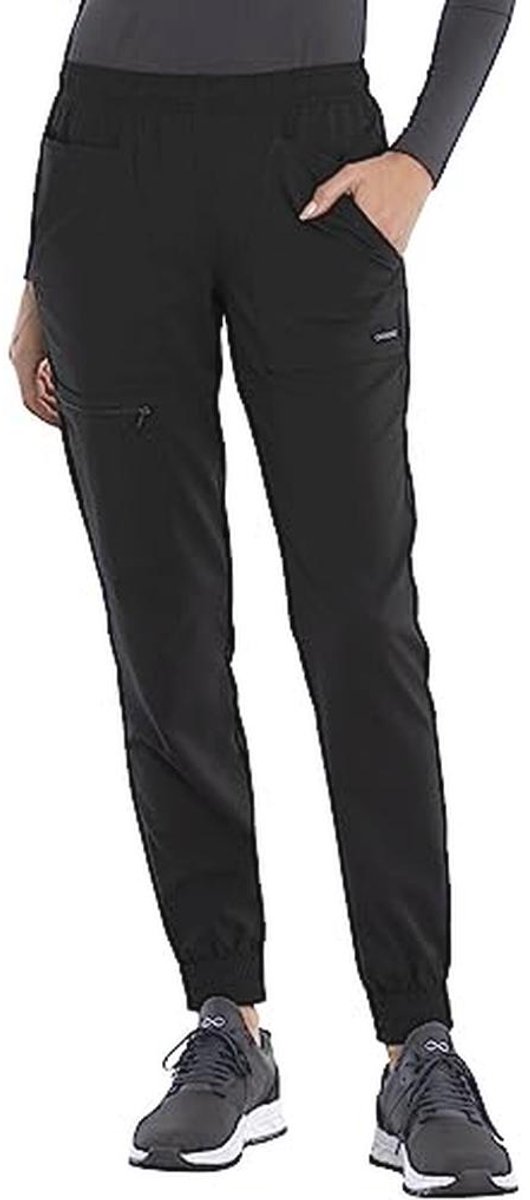 CHEROKEE dames Ziekenhuiskleding broek Mid Rise Tapered Leg Jogger Scrubs Pant