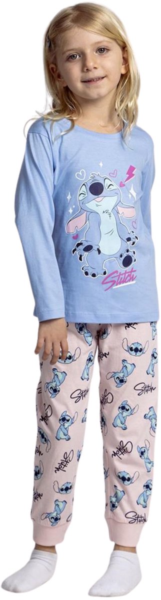 Cerda Group Single Jersey Stitch Pyjama Met Lange Mouwen Blauw 5 Years Meisjes