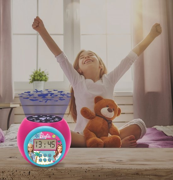 Barbie Projector Wekker met Timer van Barbie — afbeelding 4
