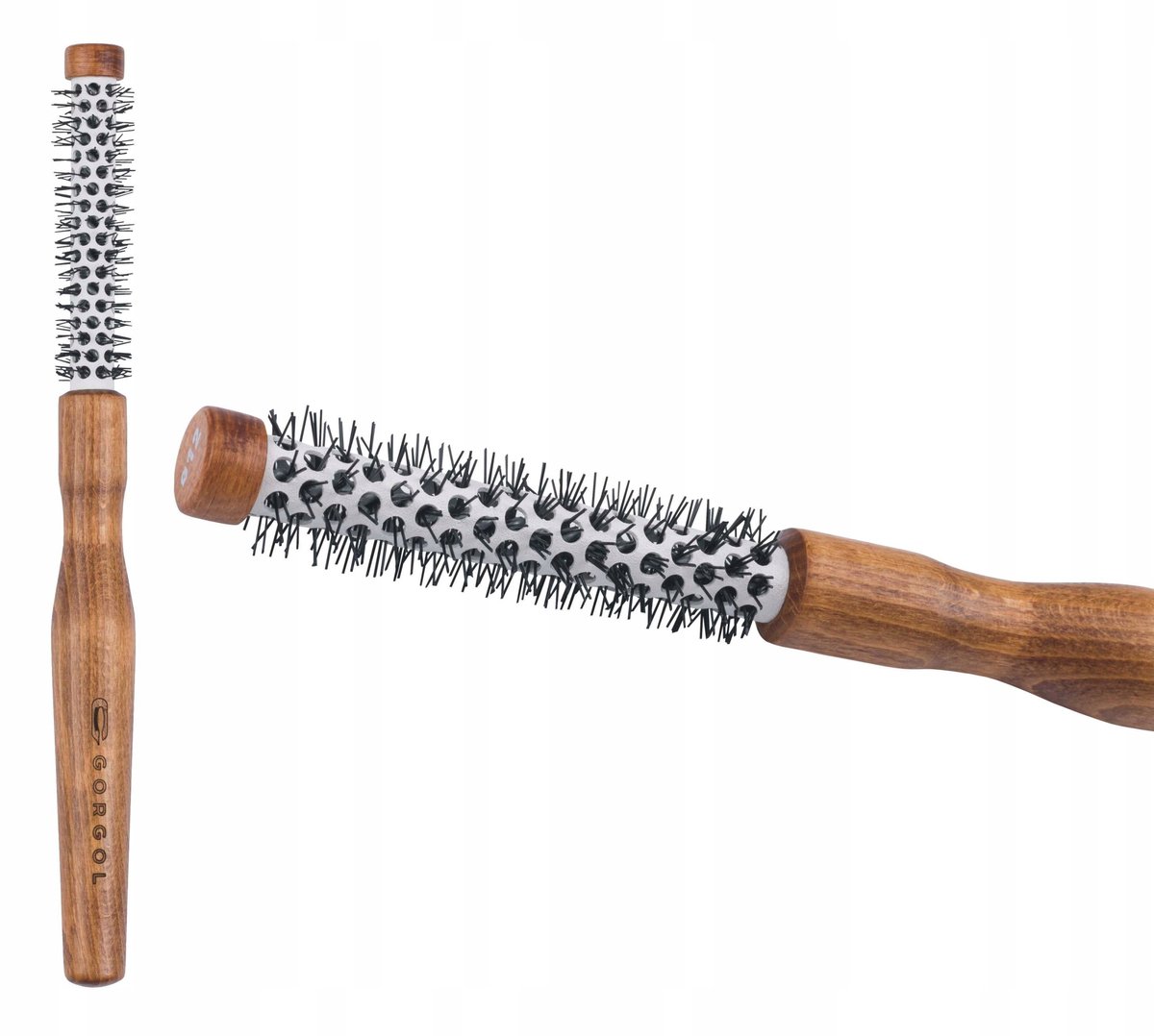 Gorgol Keramische Borstel voor Haarstyling 12/24 mm - Professioneel