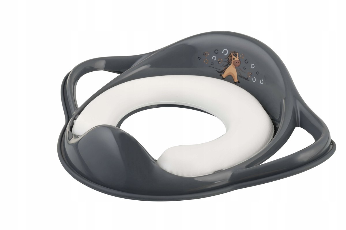 Maltex Baby Zachte Toilet Reducer Paard Grijs