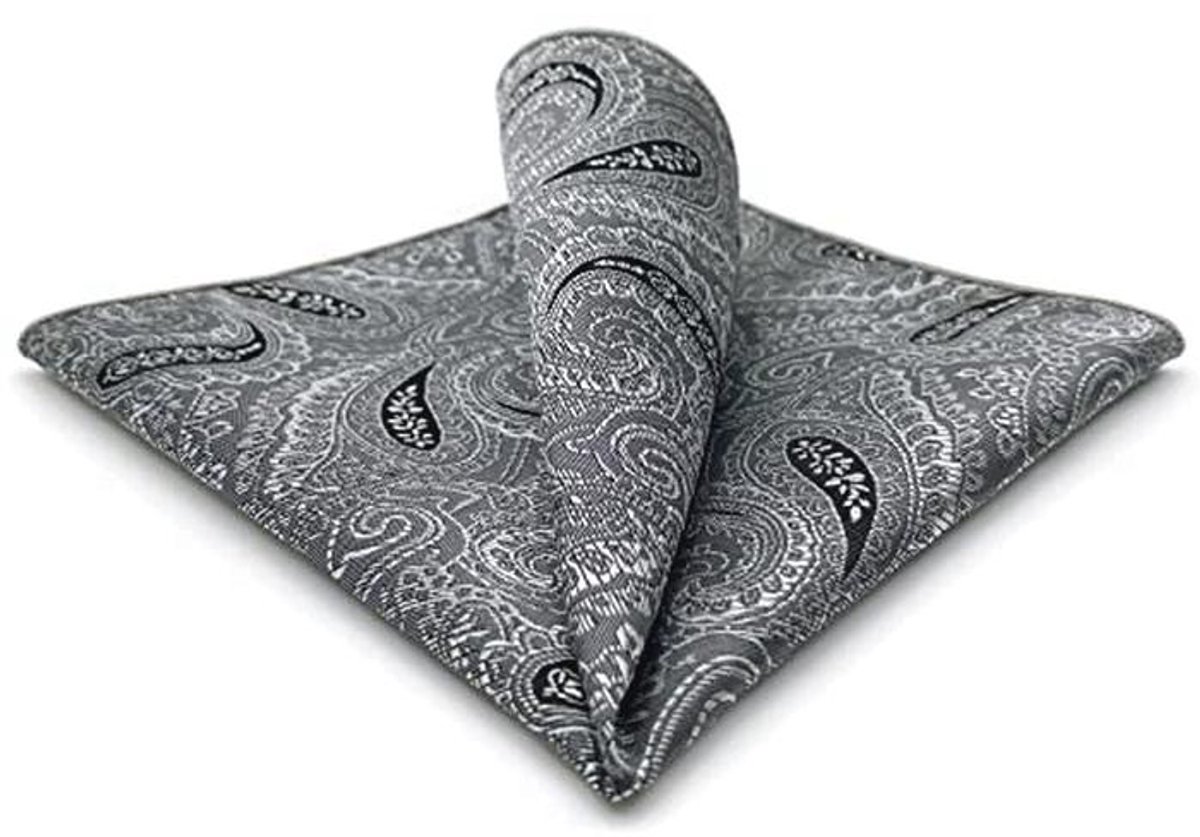 Zakdoek voor heren met paisleypatroon - Perfect voor kostuumjas