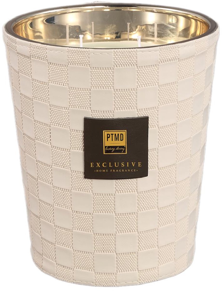 PTMD Exclusive - Clean Linen - Geurkaars - 900gr Beige