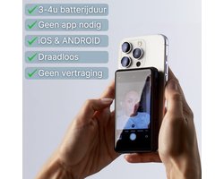 Fliq Gear - Magnetische Selfie Vlog Monitor - Geschikt voor Android en