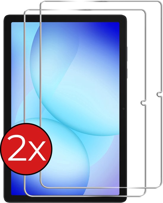 Screenprotector Geschikt voor Samsung Galaxy Tab A9 Plus / A11 Plus Screenprotector Tempered Glass Screen Protector Gehard Glas - Screenprotector Geschikt voor Samsung Tab A9 Plus / A11 Plus Screenprotector Glas - 2 PACK