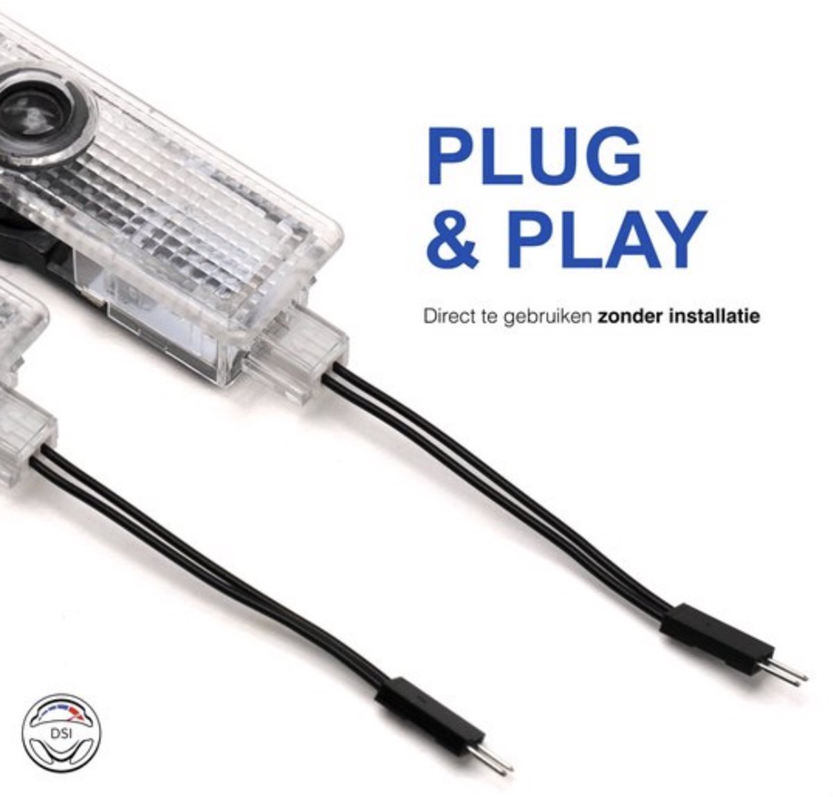 Instapverlichting LED – Geschikt voor BMW – M Performance Dynamic Style Logo – Plug & Play – Set van 2 – Luxe Autodeur Projector – foto 3