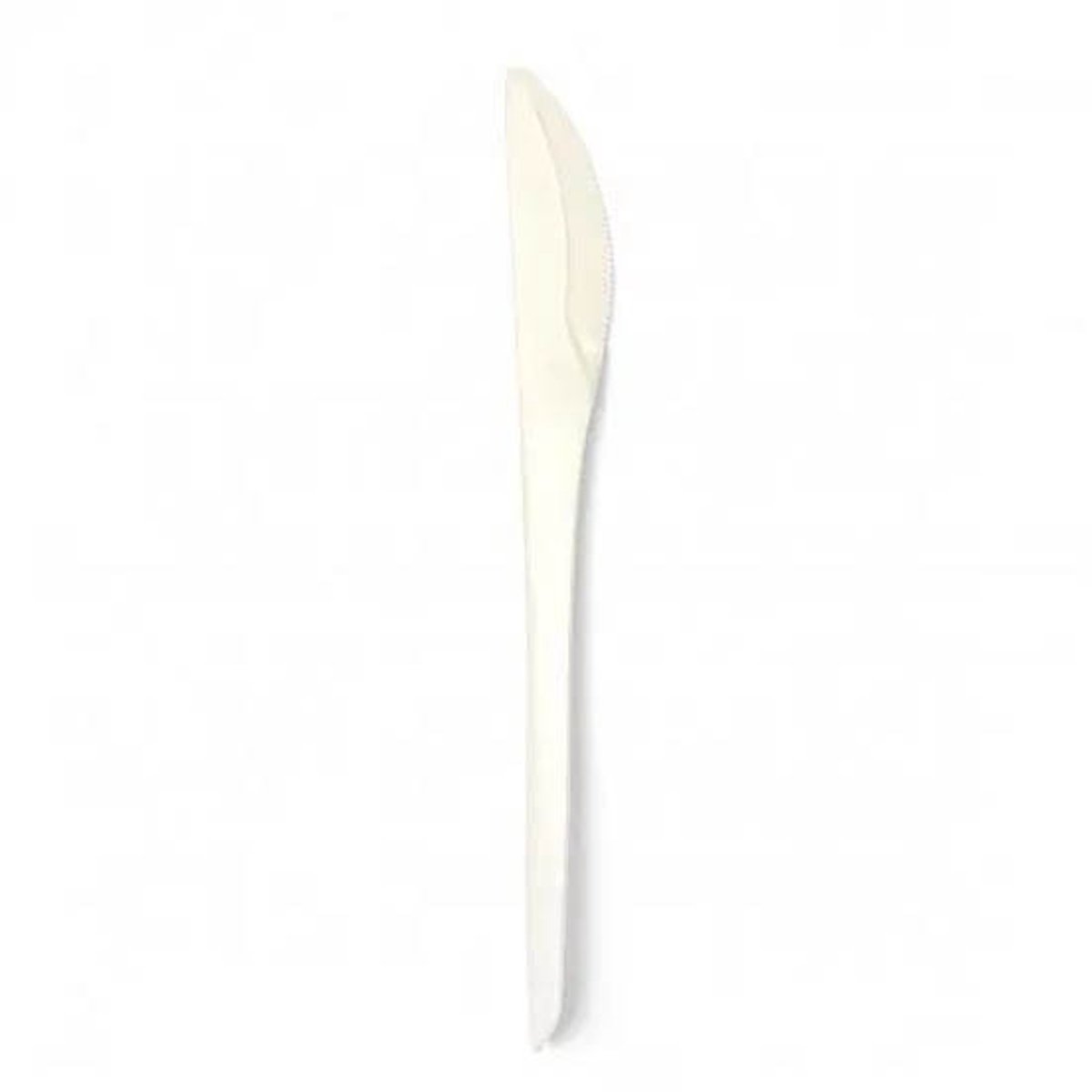 Messen IEZZY herbruikbaar CPLA 19cm wit - 20 stuks