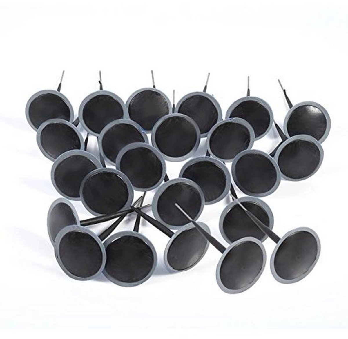 Bandenreparatie Patch 24 Stuks - 6mm Rubber Punctie Reparatie Plug voor Auto, Motor, Vrachtwagen en Landbouwbanden