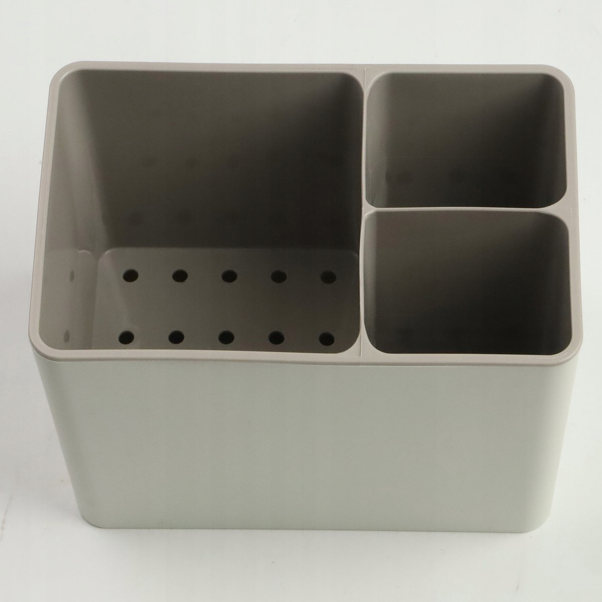 Beige Rechthoekige Bestekhouder - Keuken Organizer
