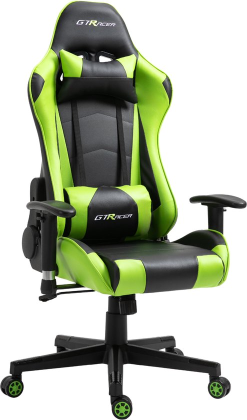 Afbeelding van GTRacer Pro - Game Stoel - Gaming Stoel (EAN: 9506856723915) Review & Ervaringen